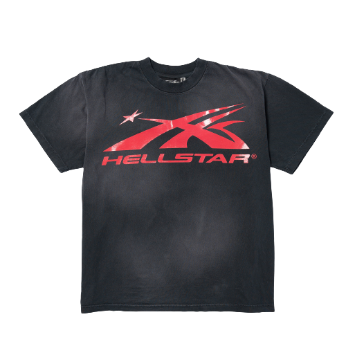 Hellstar Sport Logo Gel Black T-Shirt